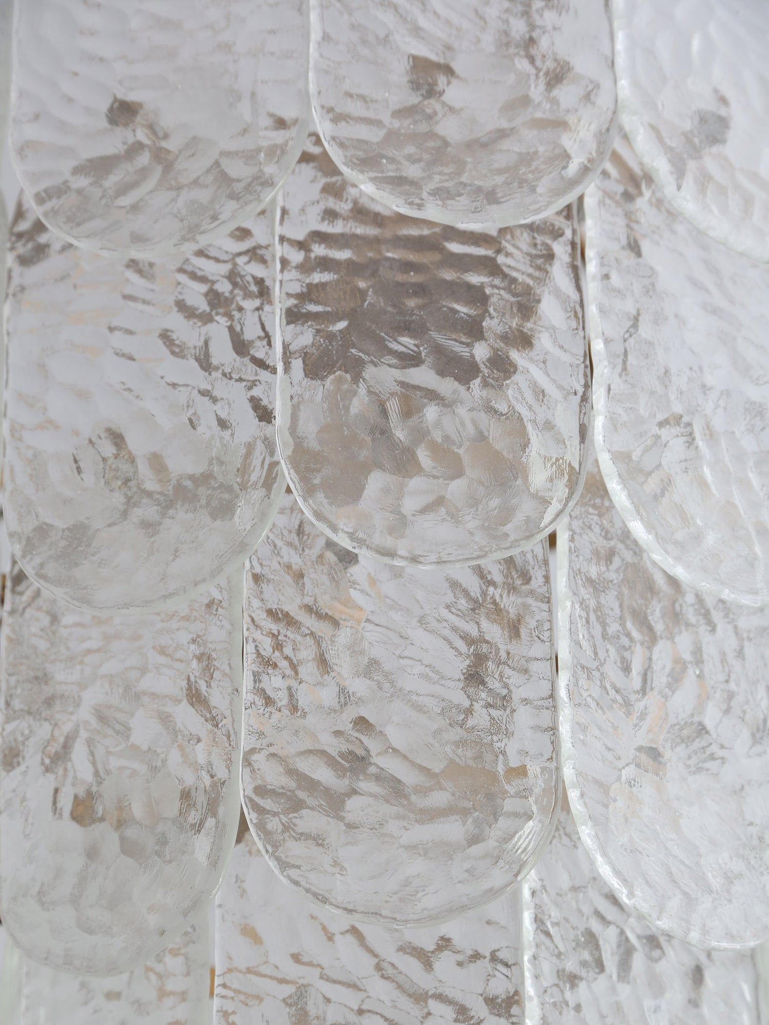 Cascara Hammered Glass Pendant Light