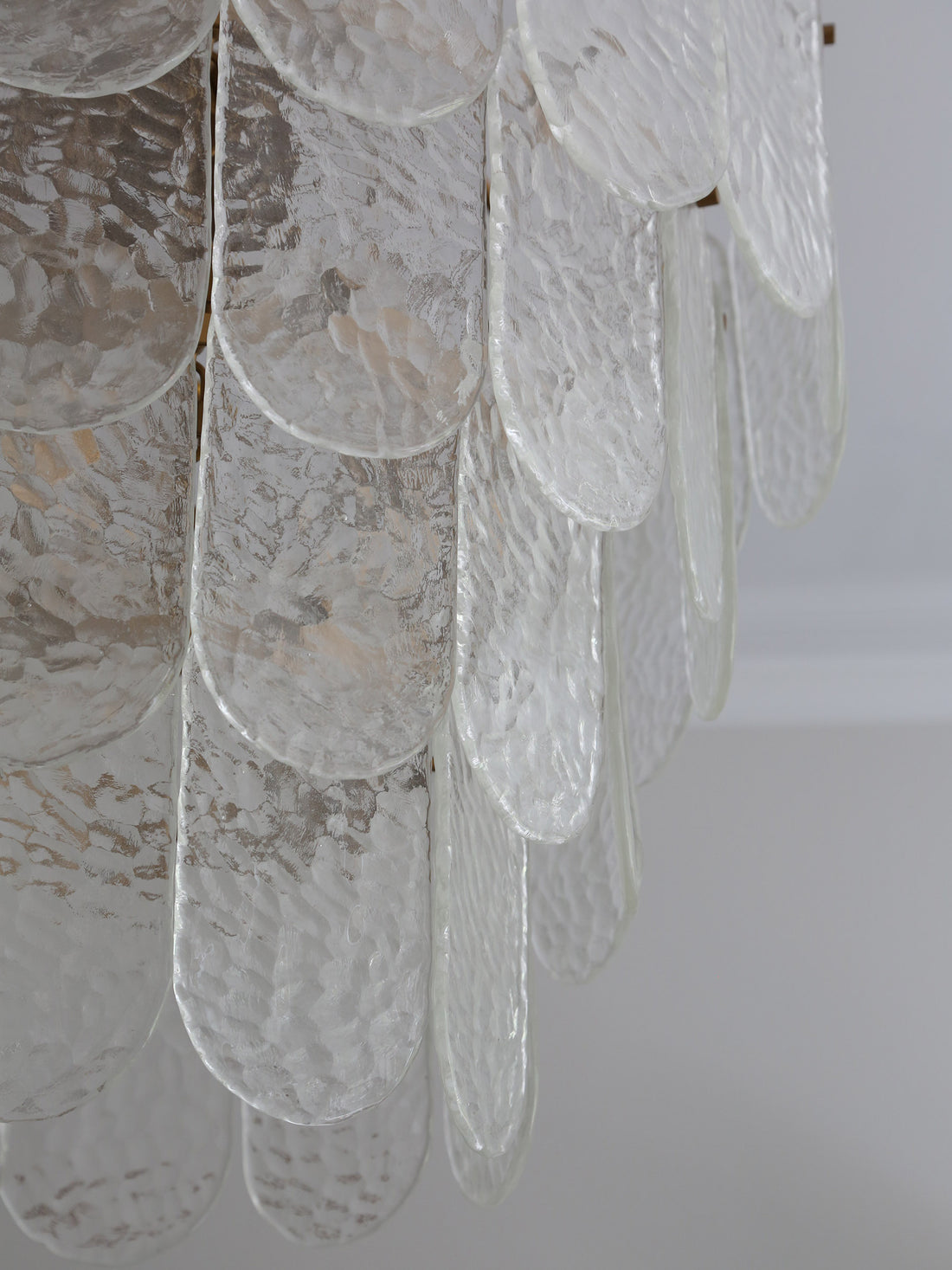 Cascara Hammered Glass Pendant Light