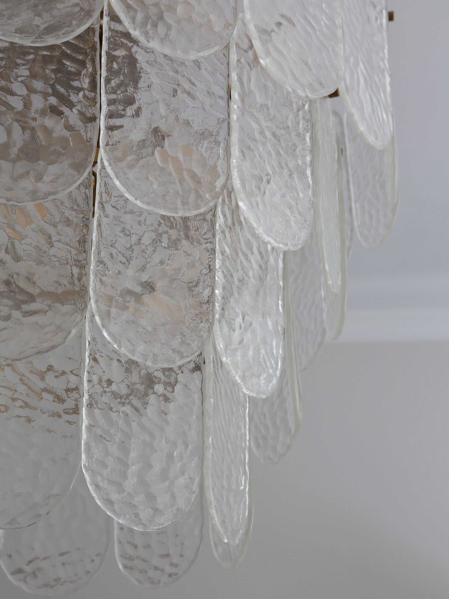 Cascara Hammered Glass Pendant Light