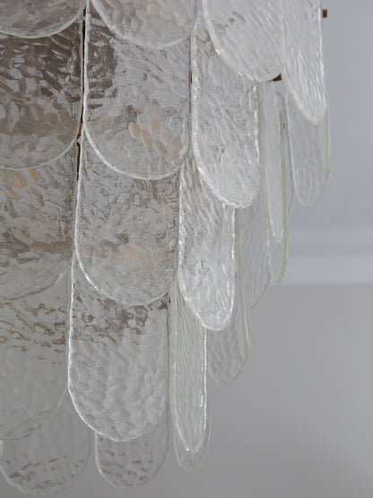 Cascara Hammered Glass Pendant Light