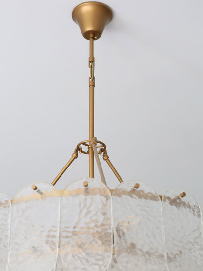 Cascara Hammered Glass Pendant Light