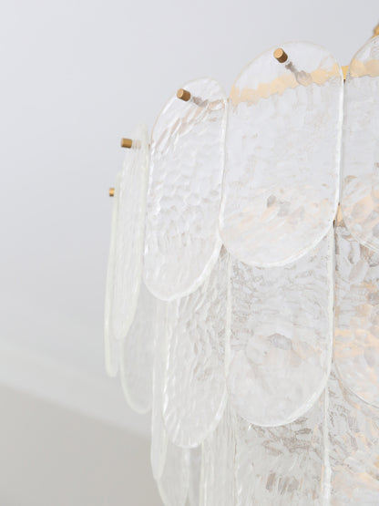 Cascara Hammered Glass Pendant Light