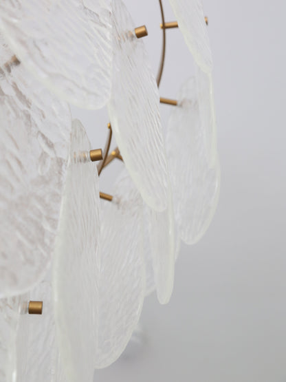 Cascara Hammered Glass Pendant Light