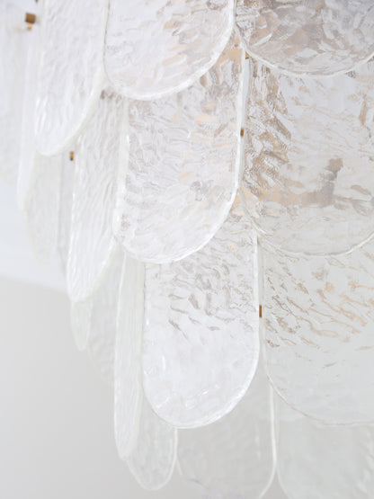 Cascara Hammered Glass Pendant Light