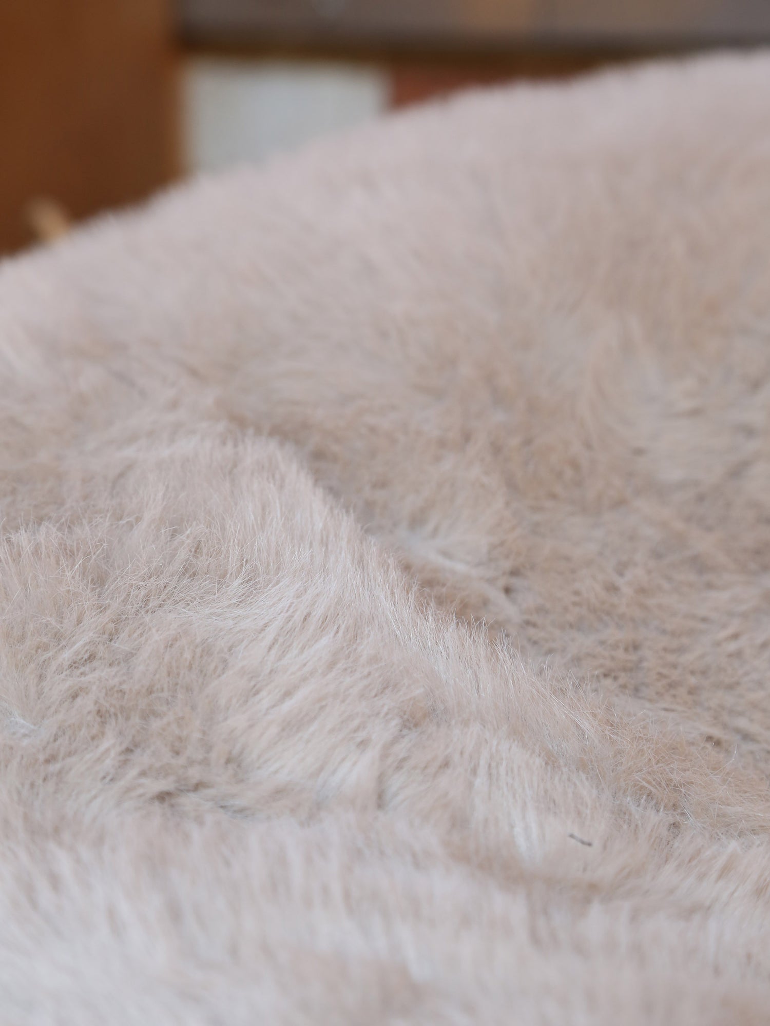 Sloane Faux Fur Pod in Mink