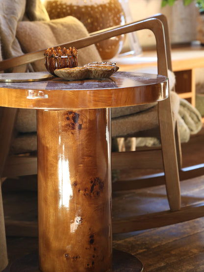 Quinn Side Table - Walnut