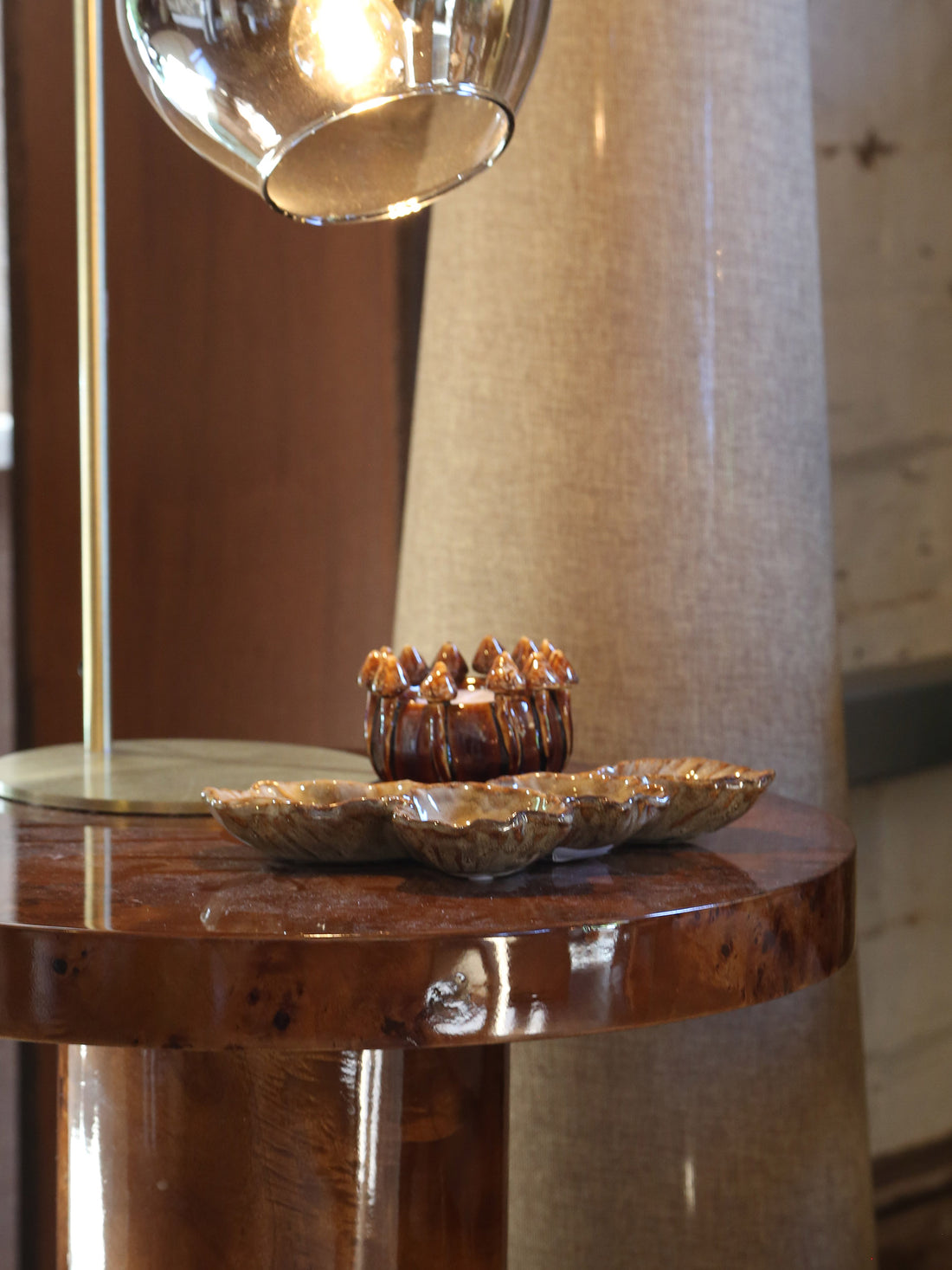 Quinn Side Table - Walnut