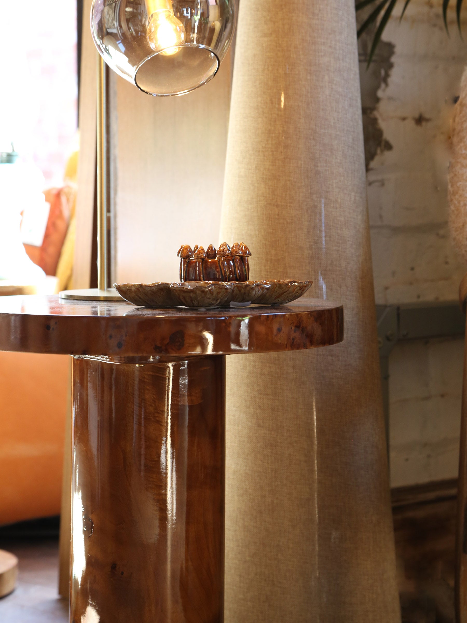 Quinn Side Table - Walnut