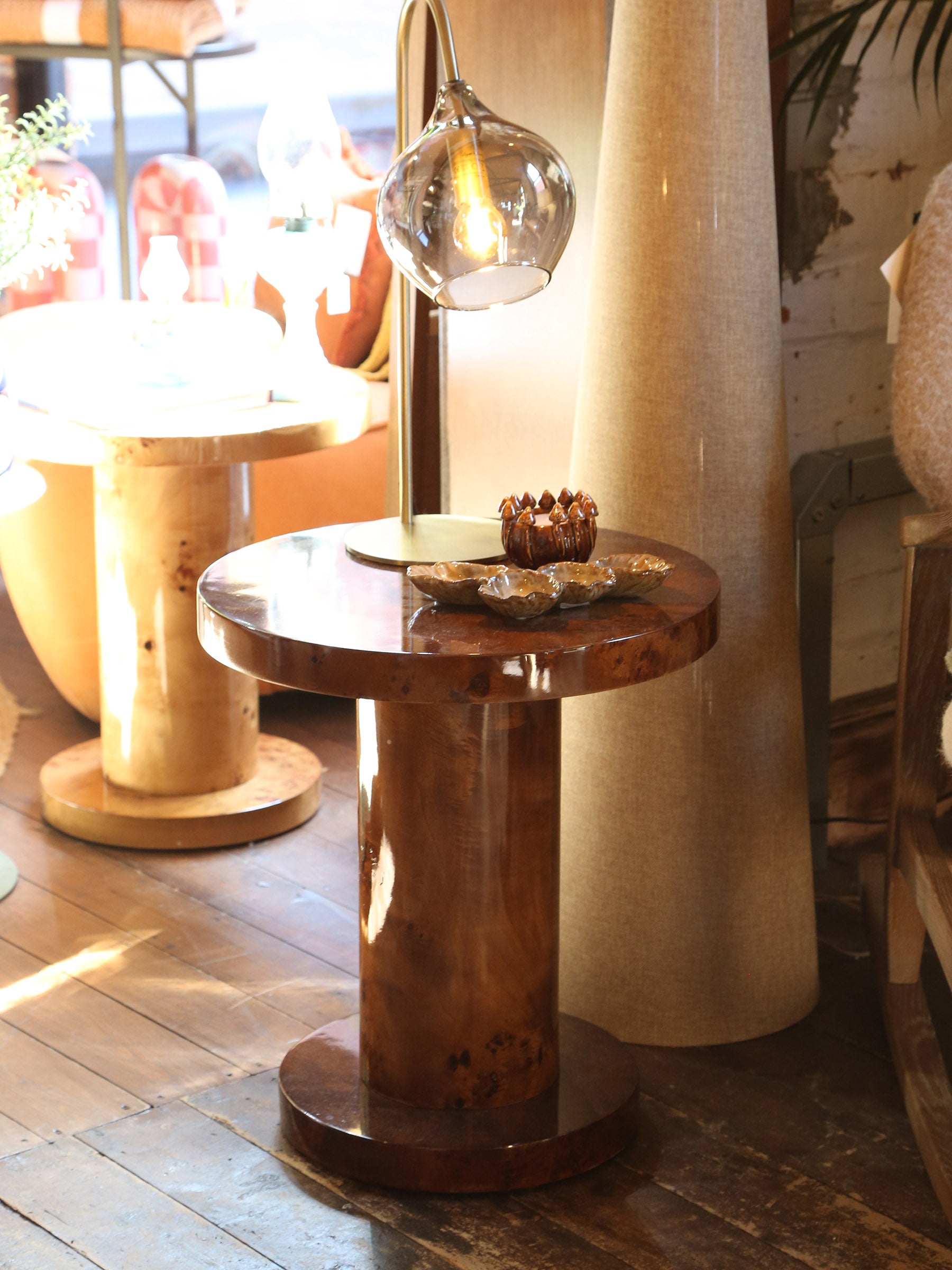 Quinn Side Table - Walnut