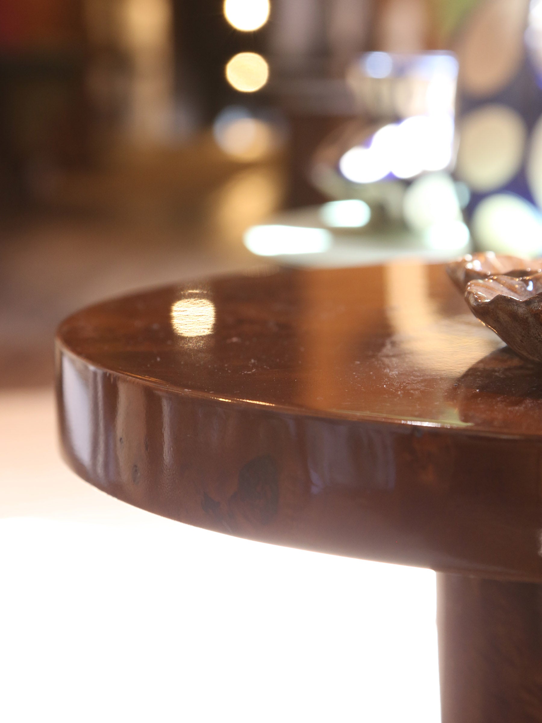 Quinn Side Table - Walnut