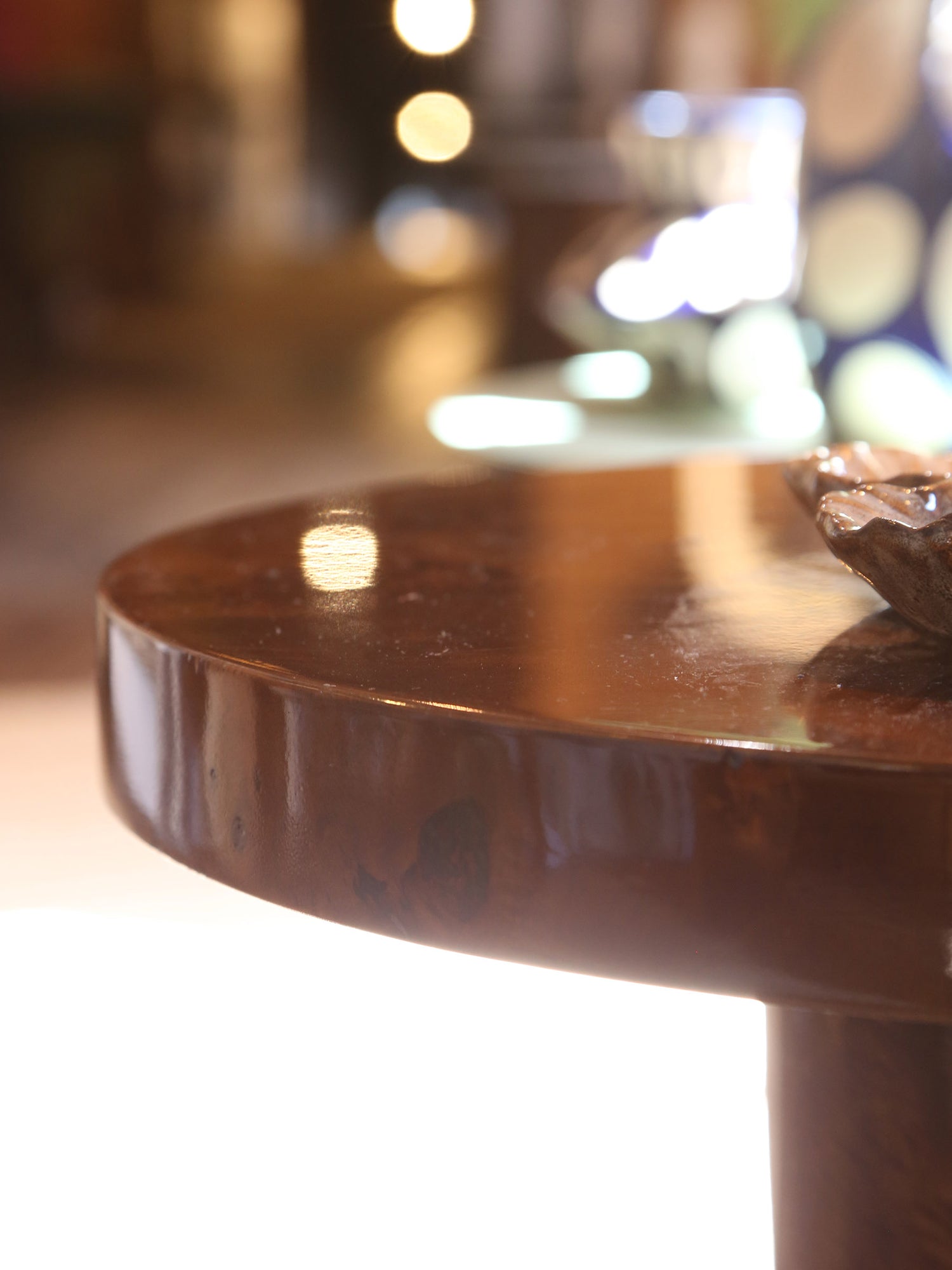 Quinn Side Table - Walnut