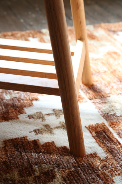 Kintaro Solid Oak, Woven Bench - 2 Colours &amp; 2 Sizes Available