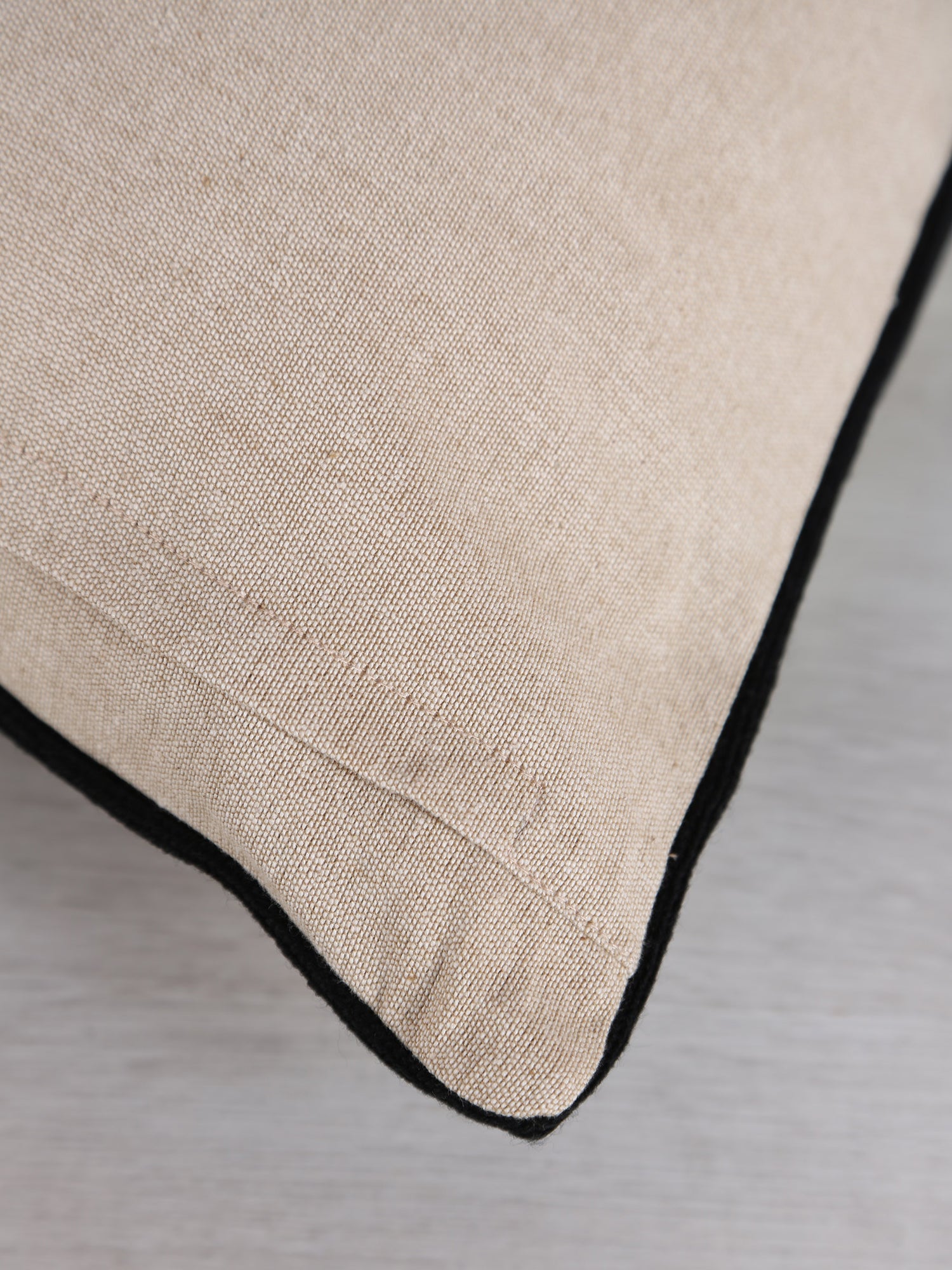 Jason Geometric Embroidered Cushion - Cedre Green - 45x45cm