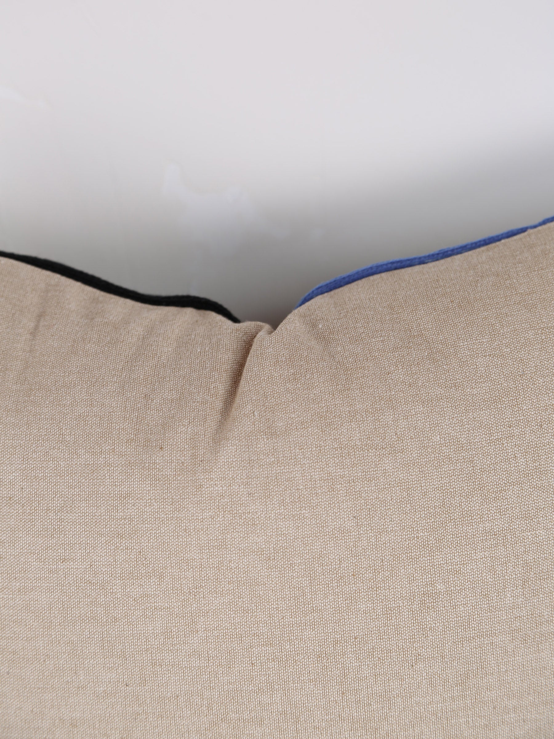 Jason Geometric Embroidered Cushion - Cedre Green - 45x45cm