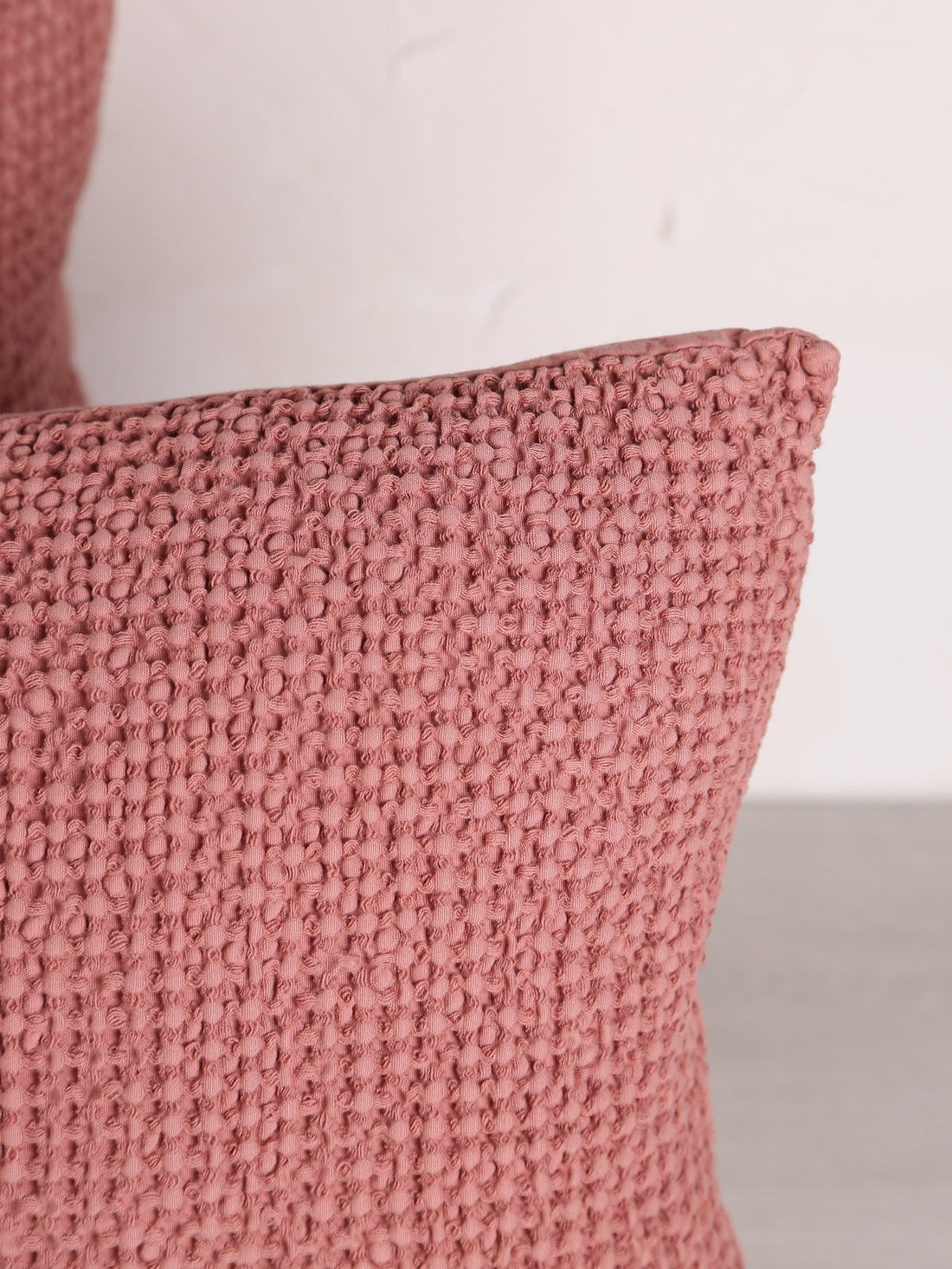 Maia Recycled Cotton Cushion - Terracotta - 2 Sizes Available