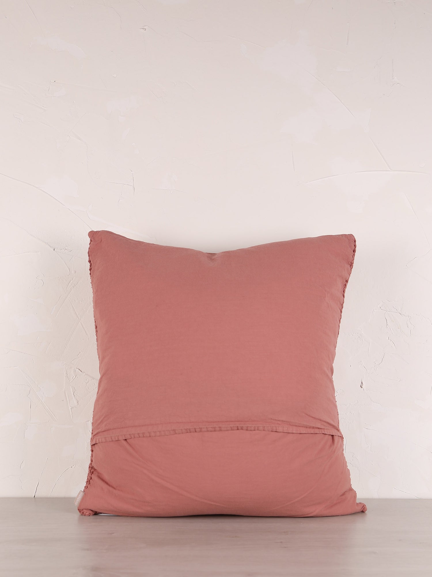 Maia Recycled Cotton Cushion - Terracotta - 2 Sizes Available