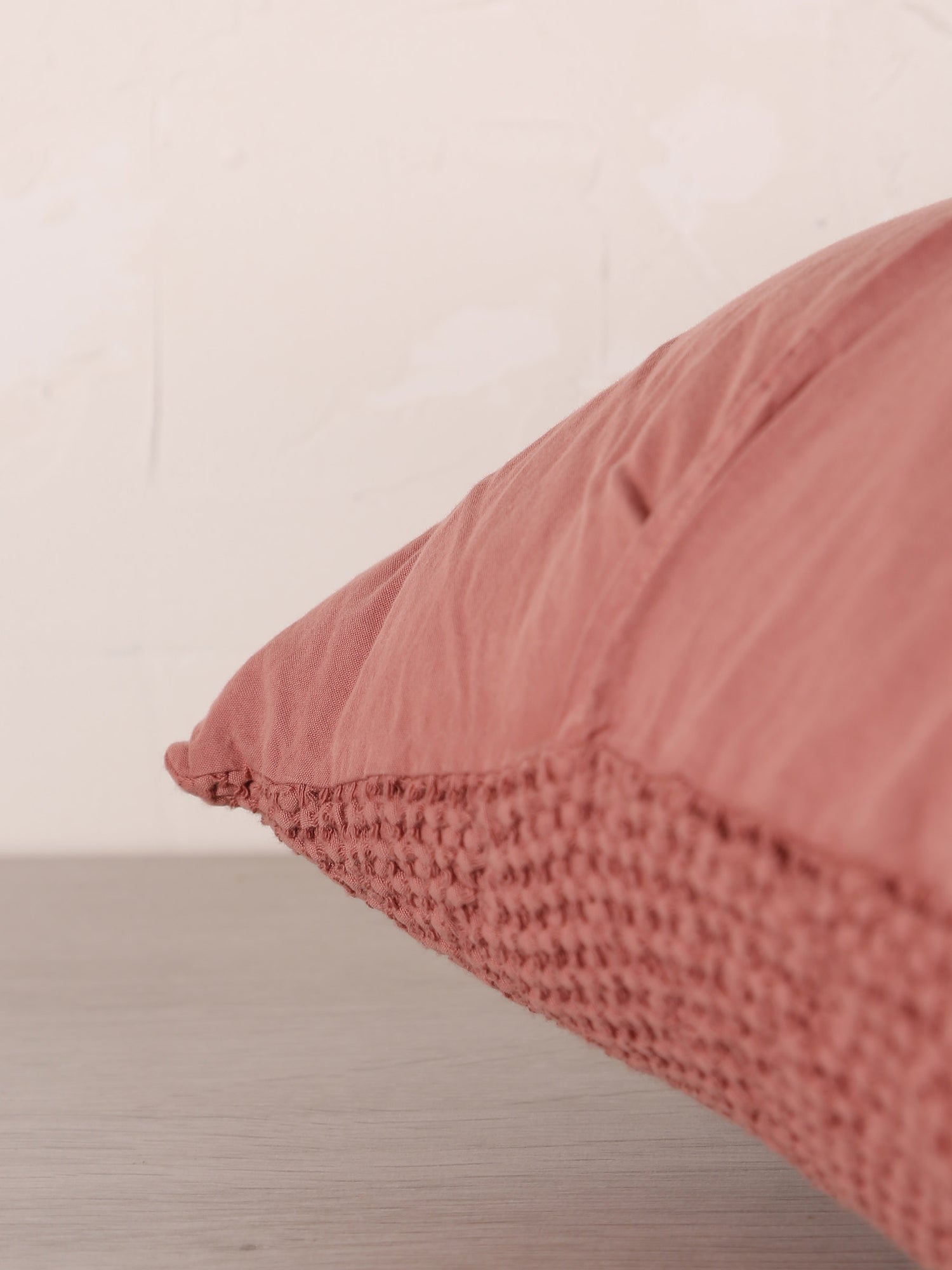 Maia Recycled Cotton Cushion - Terracotta - 2 Sizes Available