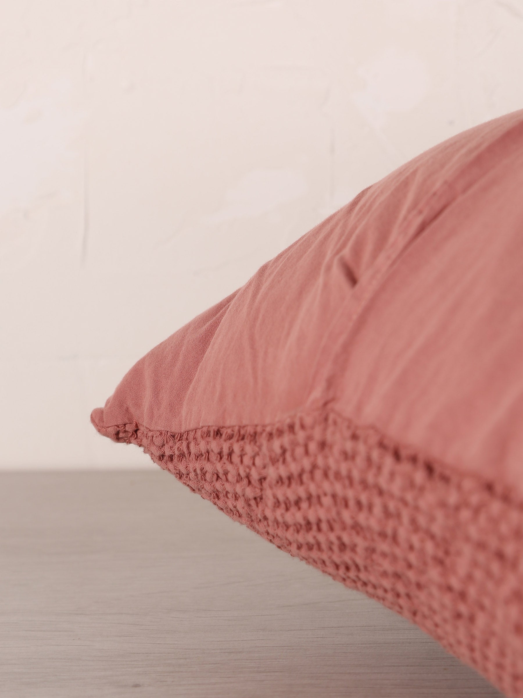 Maia Recycled Cotton Cushion - Terracotta - 2 Sizes Available