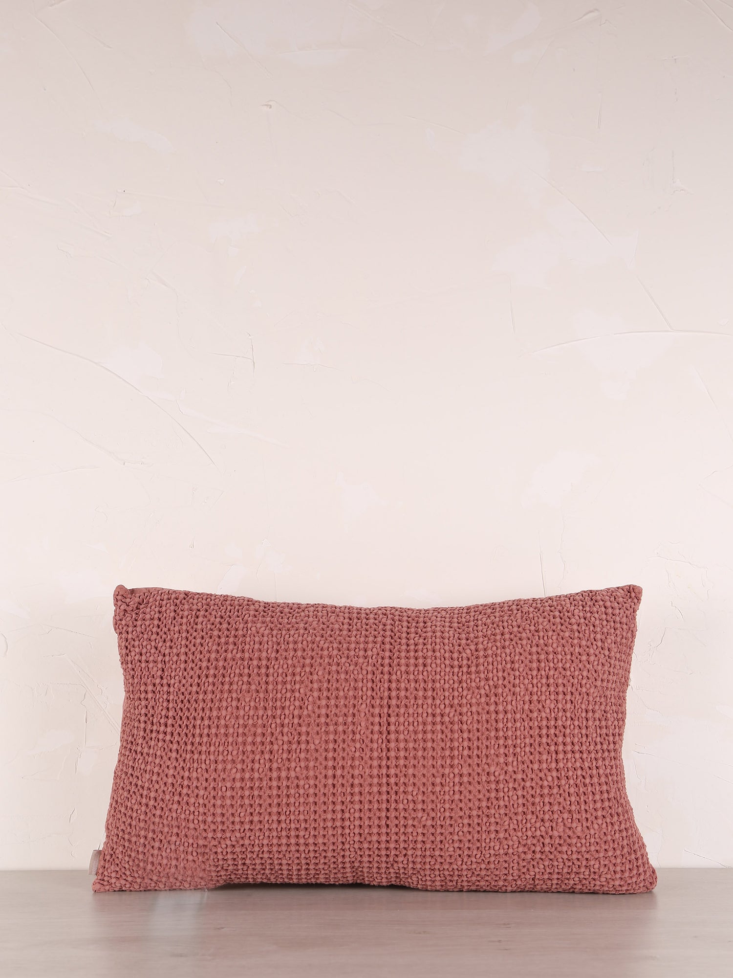 Maia Recycled Cotton Cushion - Terracotta - 2 Sizes Available