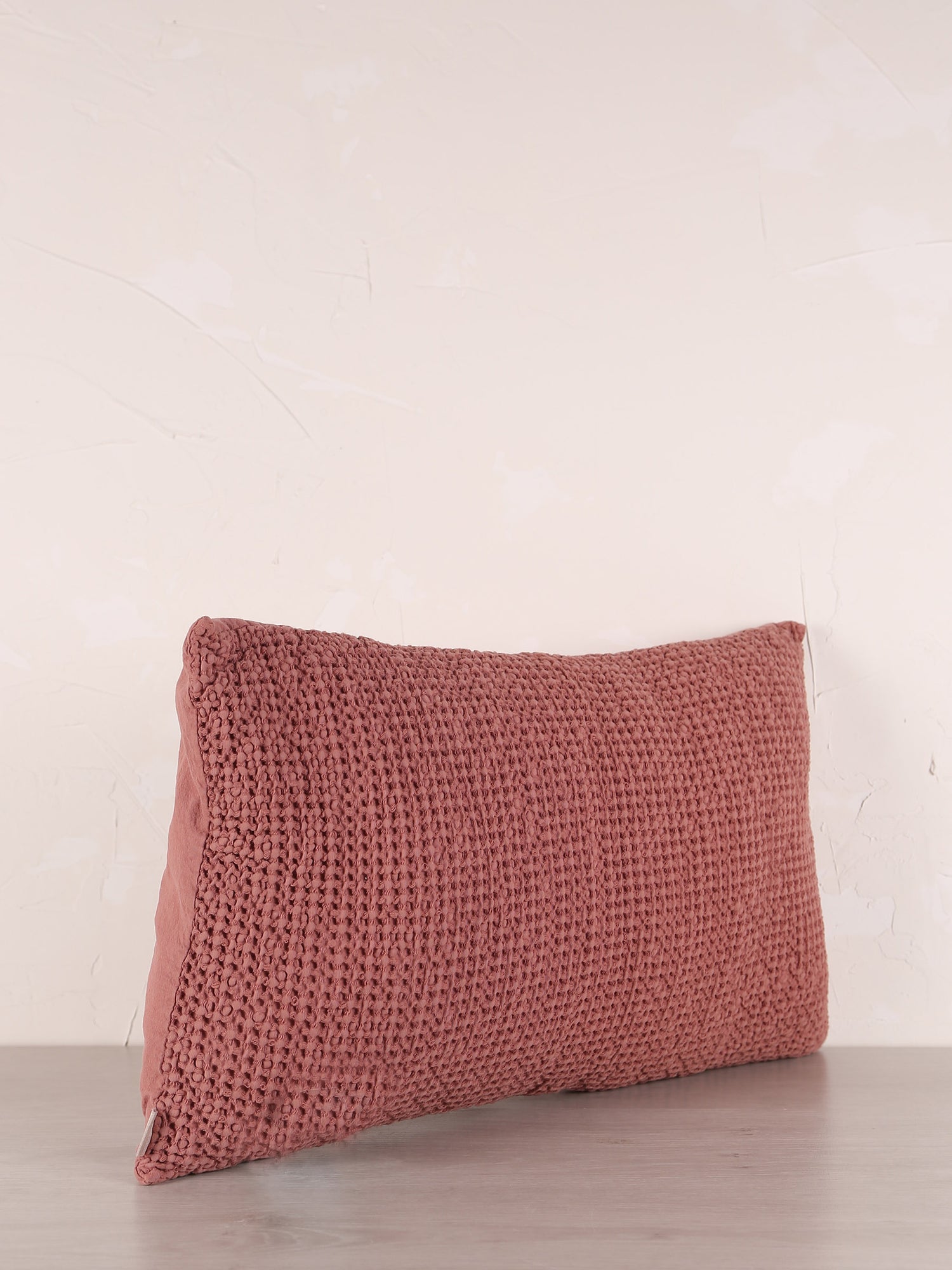 Maia Recycled Cotton Cushion - Terracotta - 2 Sizes Available