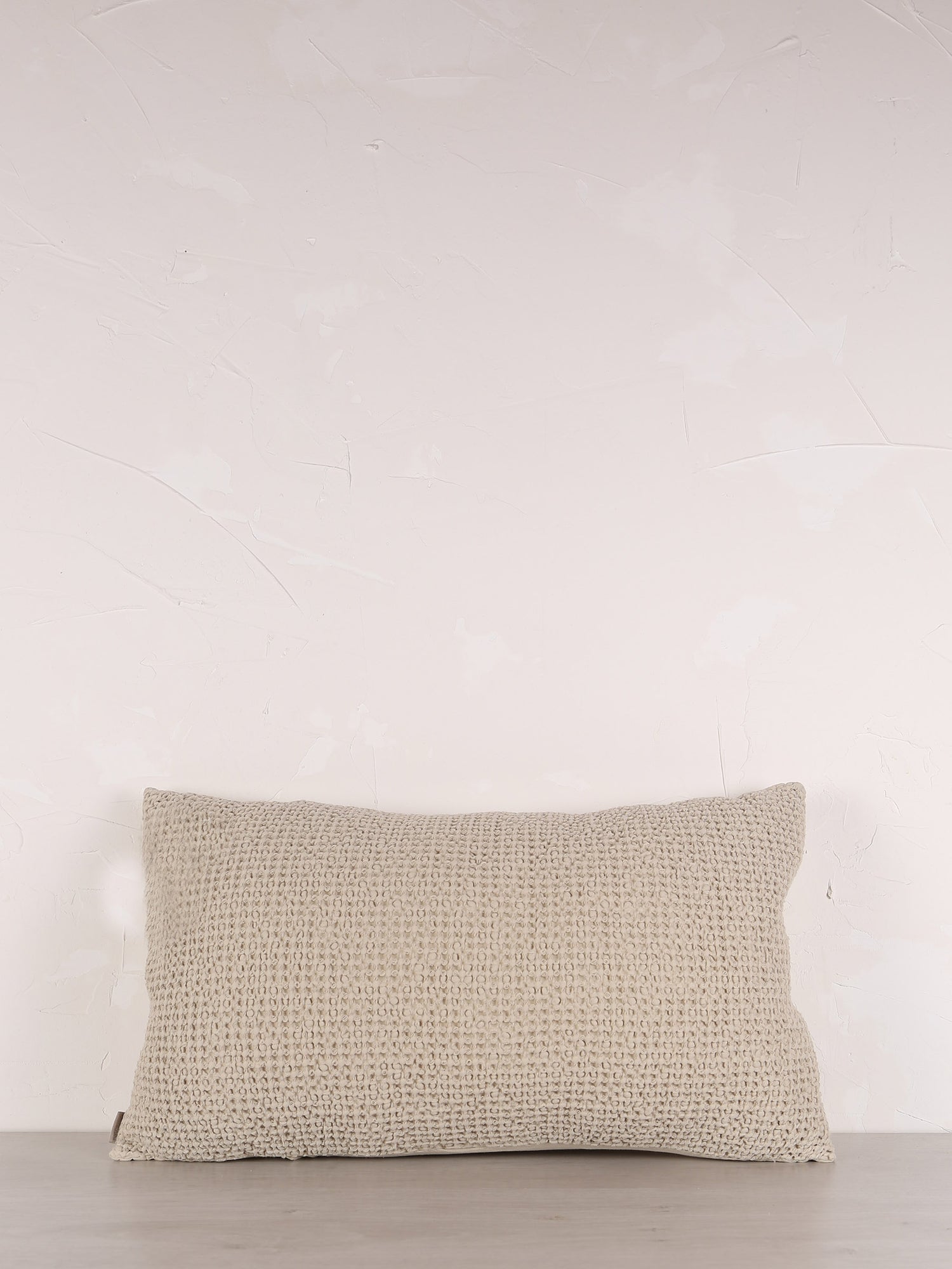 Maia Recycled Cotton Cushion - Lin - 2 Sizes Available