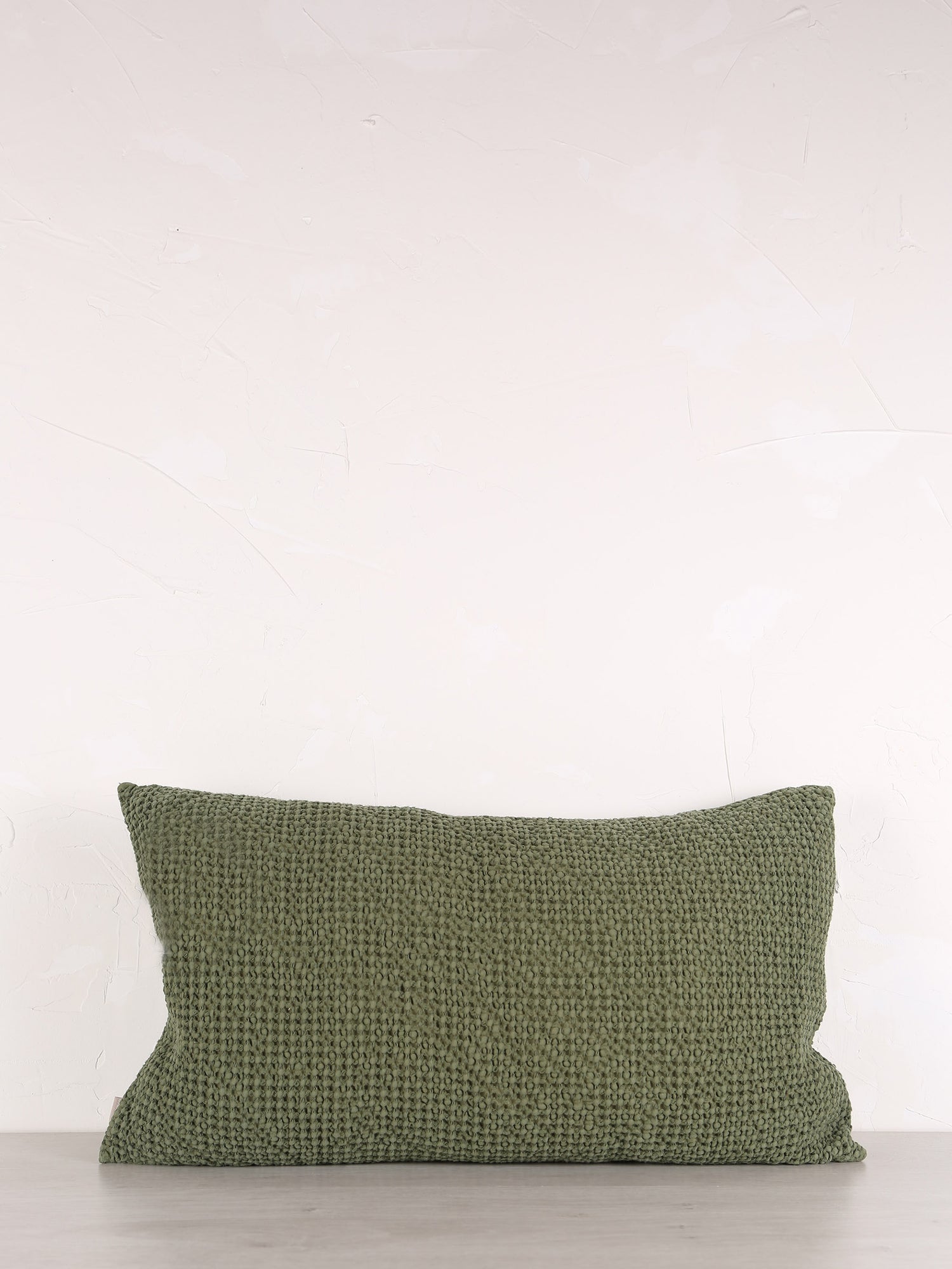 Maia Recycled Cotton Cushion - Eucalyptus - 2 Sizes Available