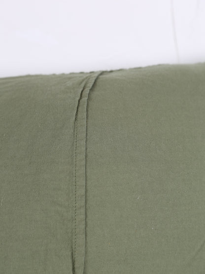 Maia Recycled Cotton Cushion - Eucalyptus - 2 Sizes Available