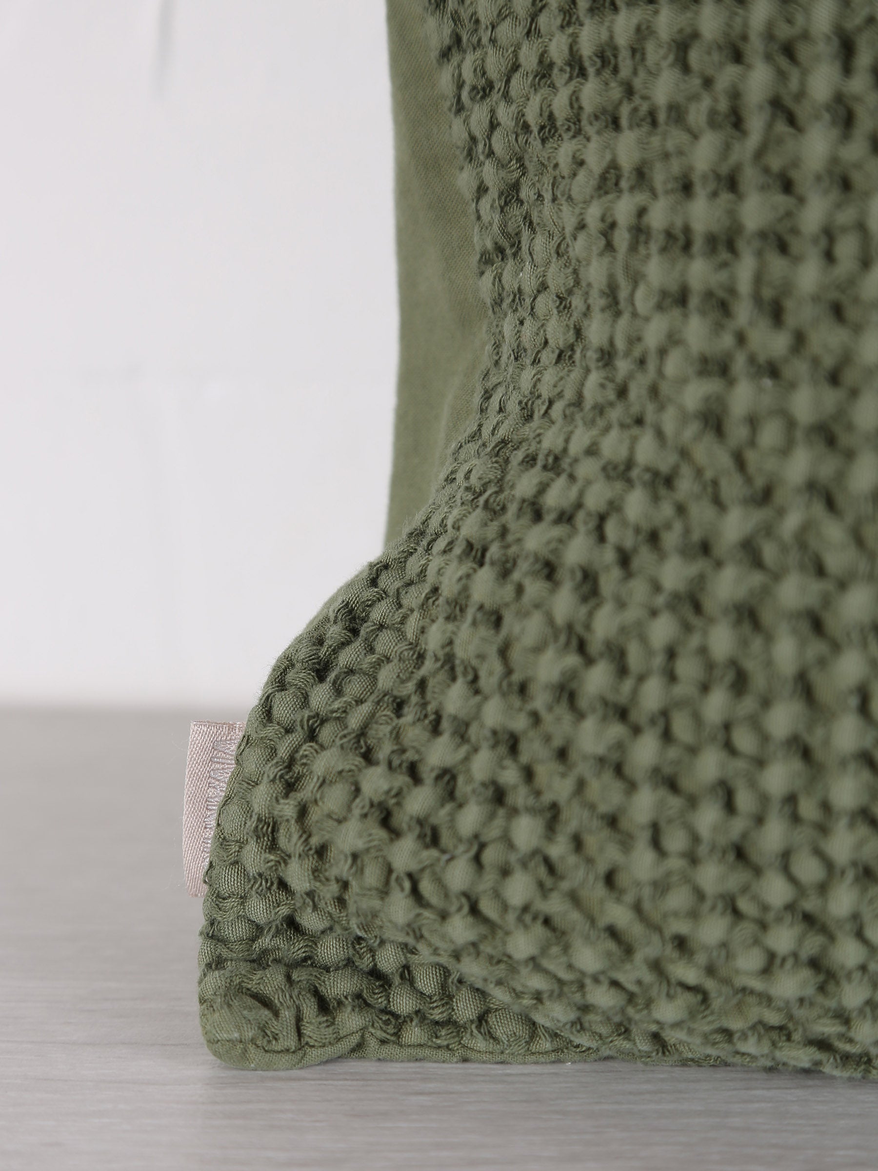 Maia Recycled Cotton Cushion - Eucalyptus - 2 Sizes Available