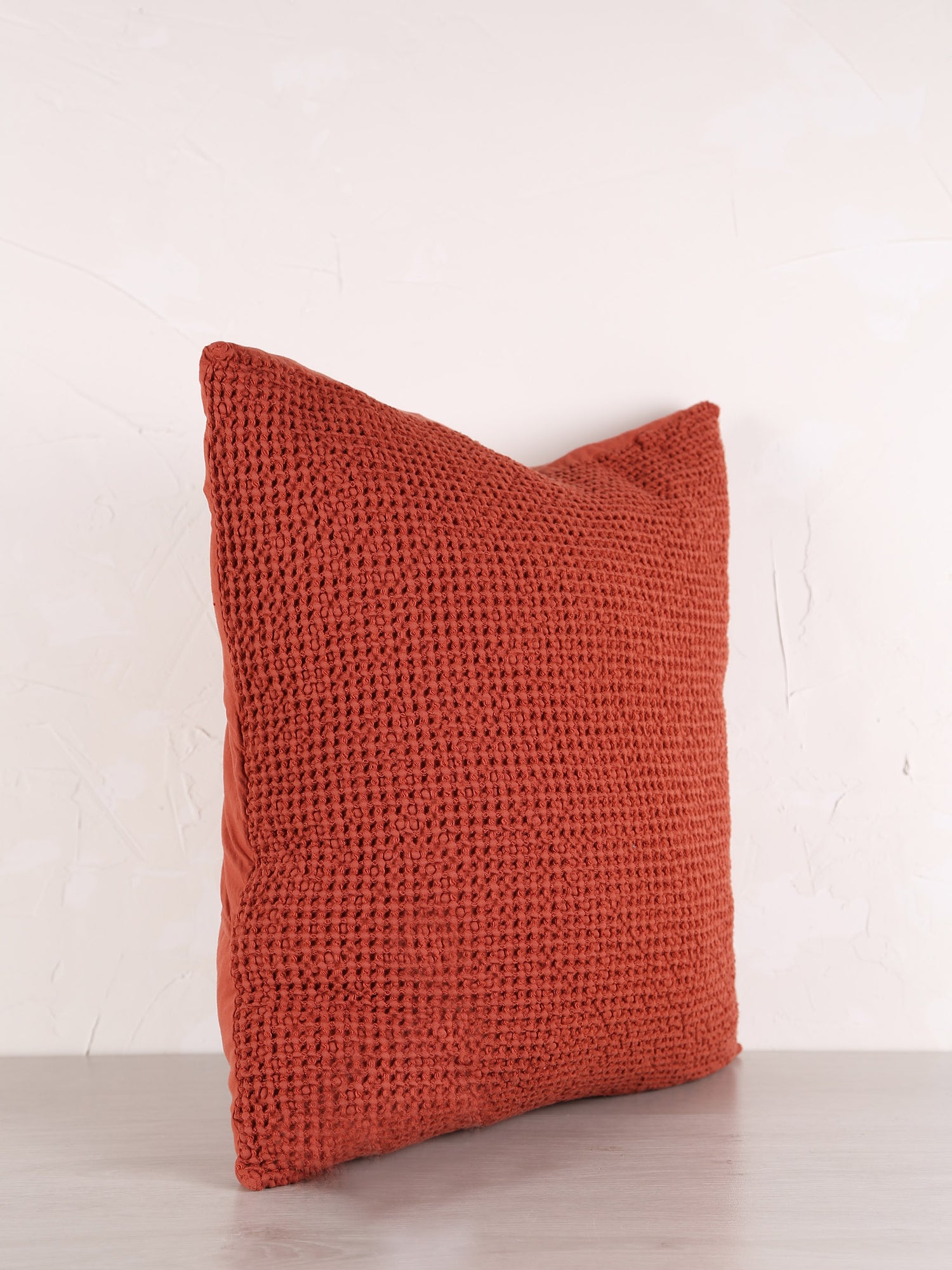 Maia Recycled Cotton Cushion - Sienne - 2 Sizes Available