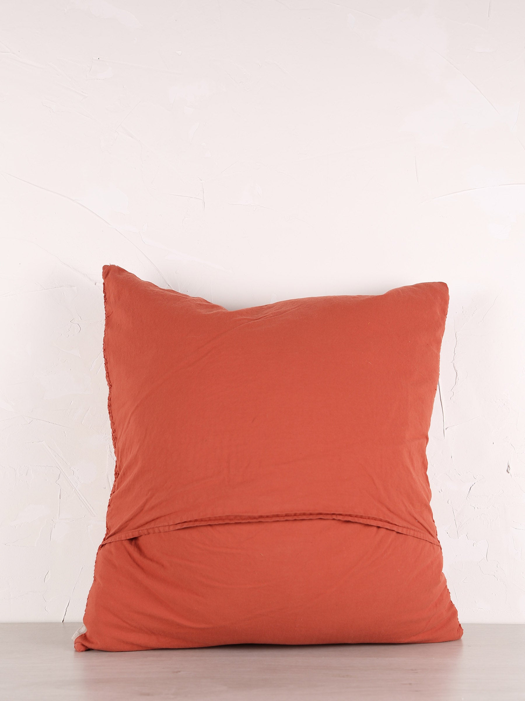 Maia Recycled Cotton Cushion - Sienne - 2 Sizes Available