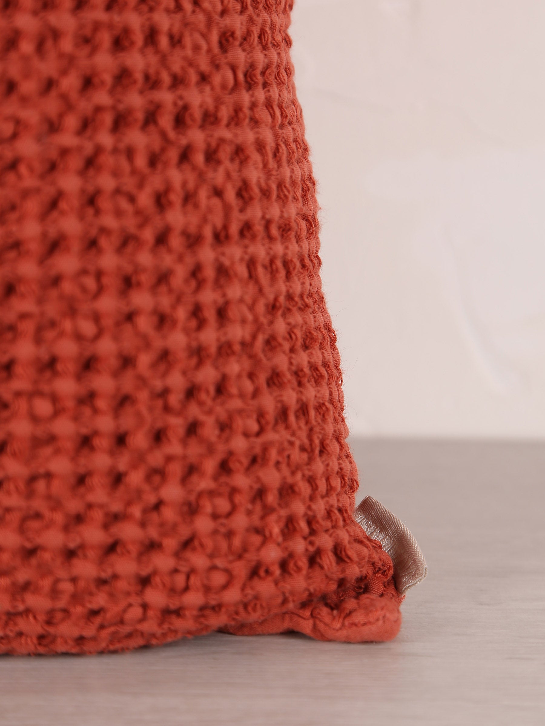 Maia Recycled Cotton Cushion - Sienne - 2 Sizes Available