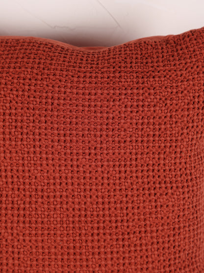 Maia Recycled Cotton Cushion - Sienne - 2 Sizes Available