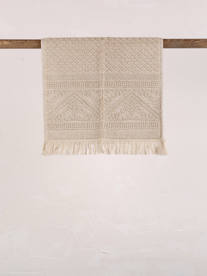 Embossed Jacquard Towel - Lin - 4 Sizes Available