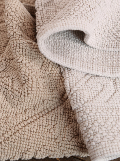 Enzo Bath Mat - Cement  - 54x64cm
