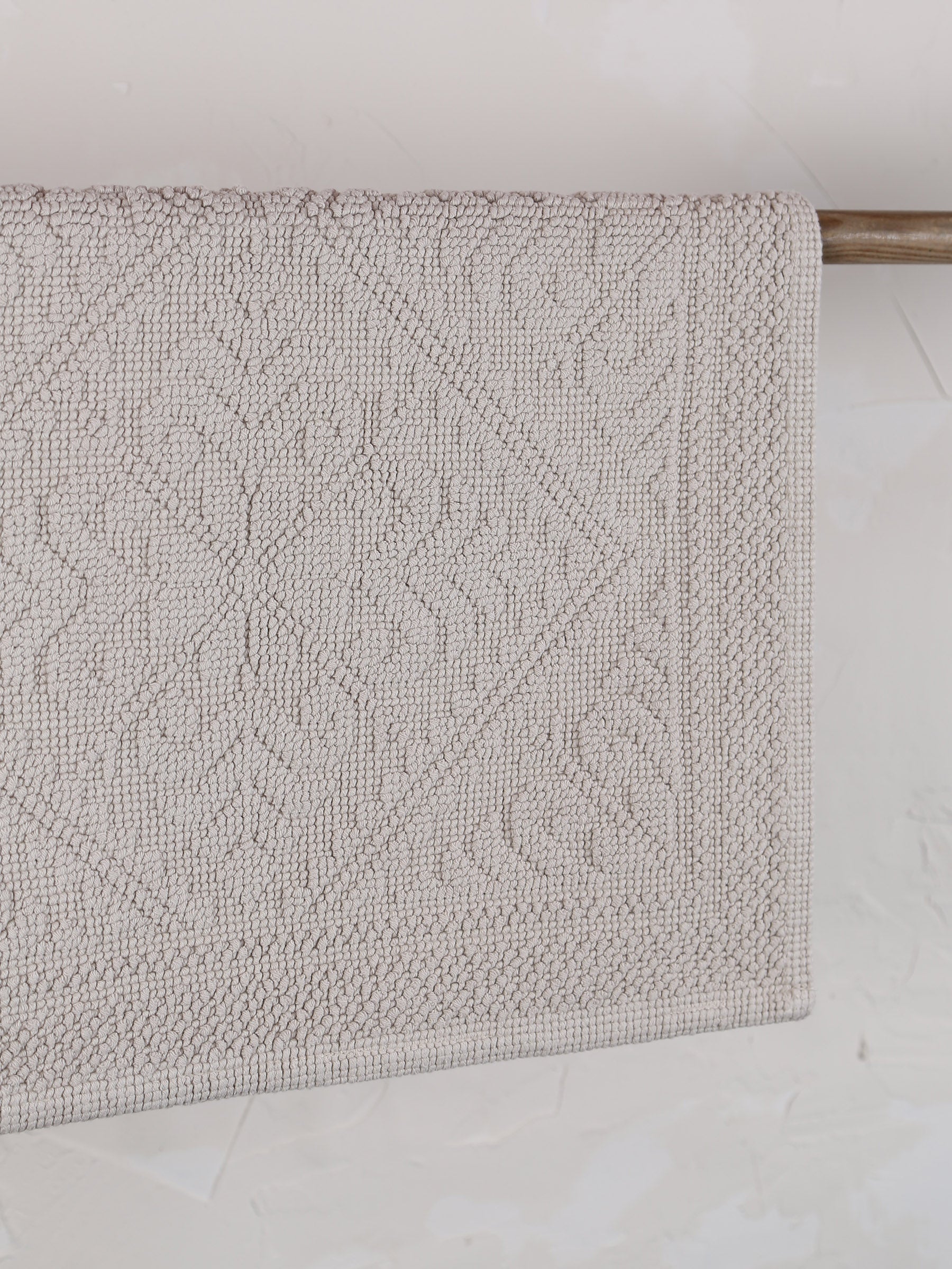 Enzo Bath Mat - Cement  - 54x64cm