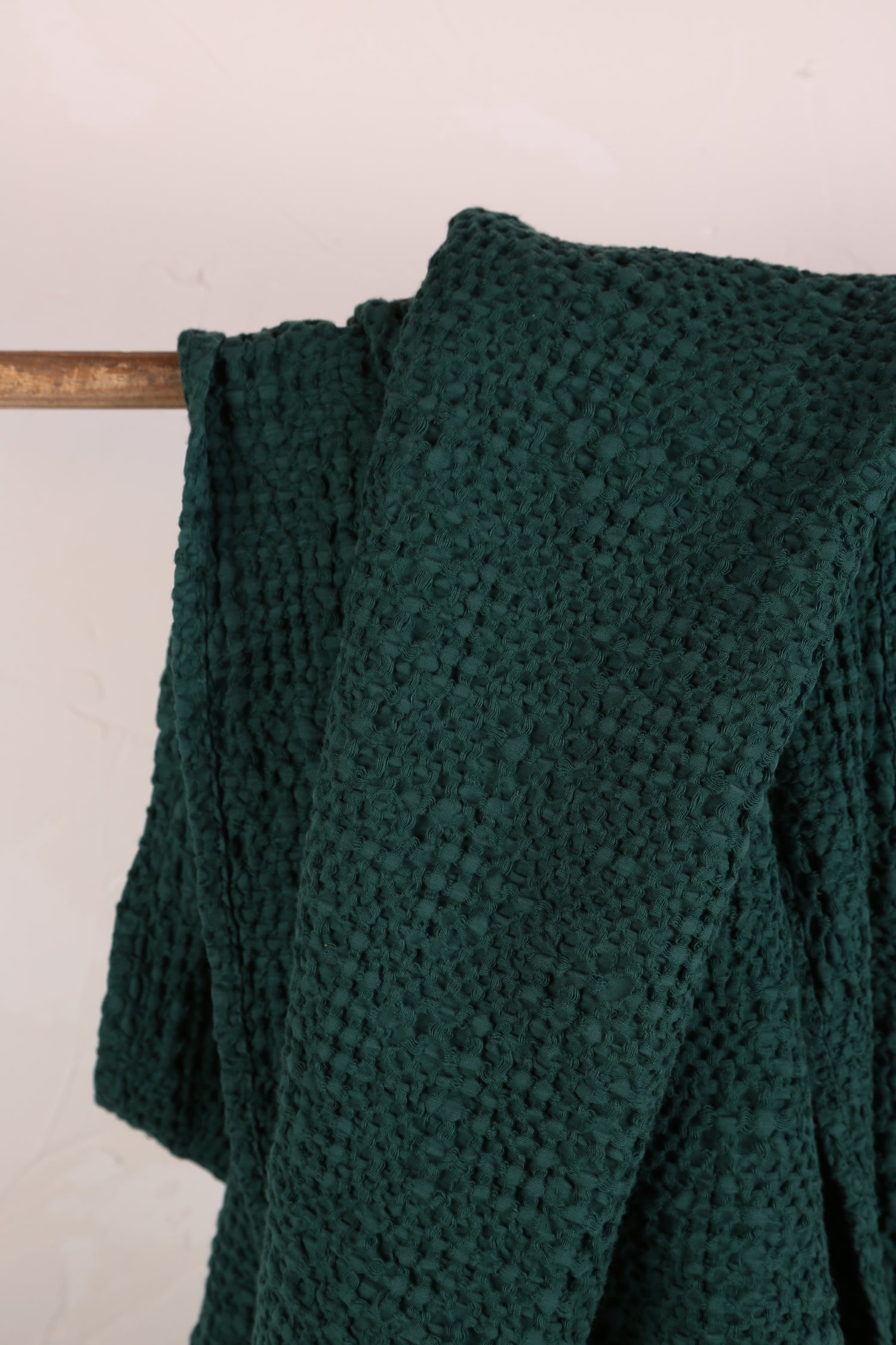 Stonewashed Cotton Tana Bedspread Throw - Abysse - 2 Sizes Available
