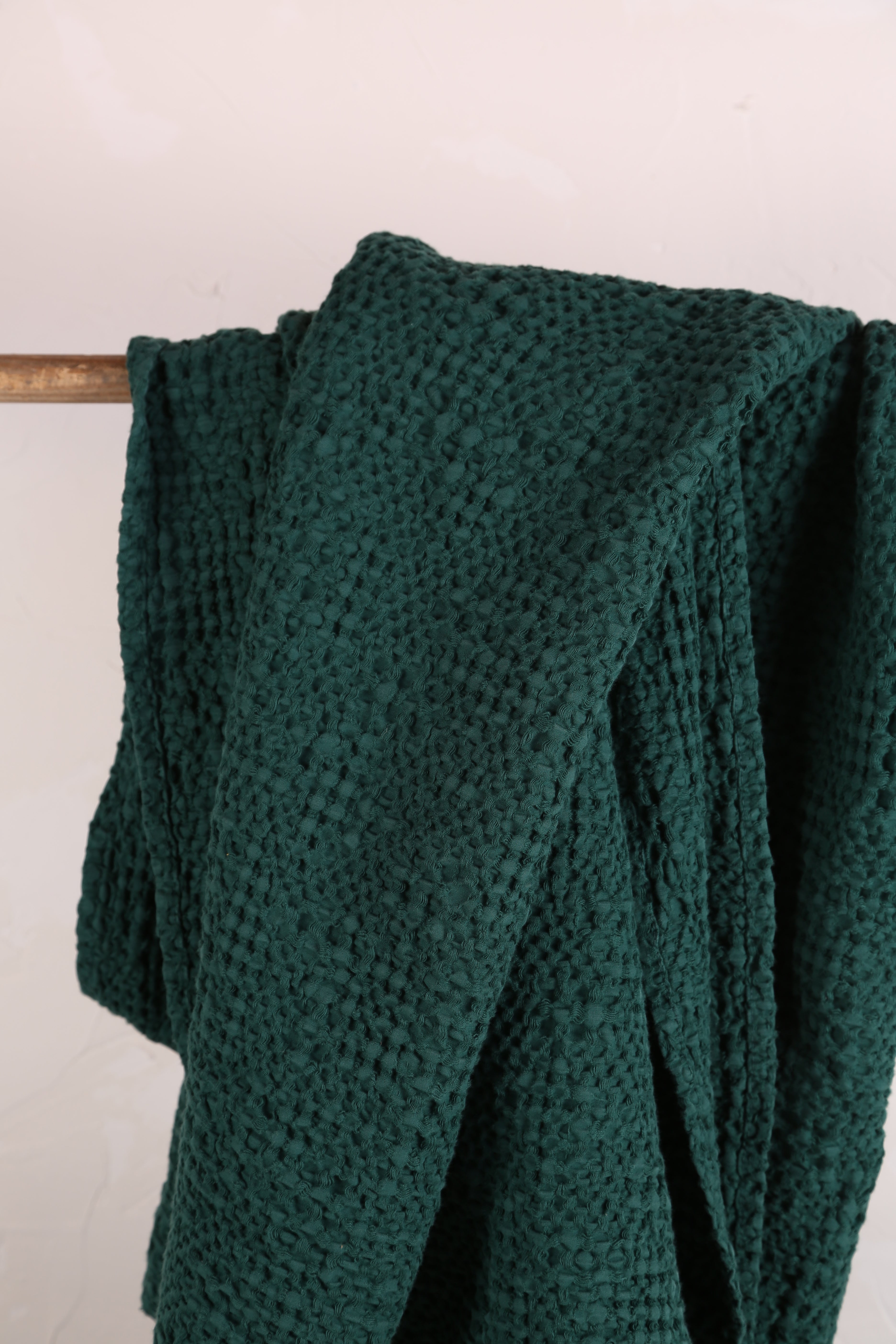 Stonewashed Cotton Tana Bedspread Throw - Abysse - 2 Sizes Available
