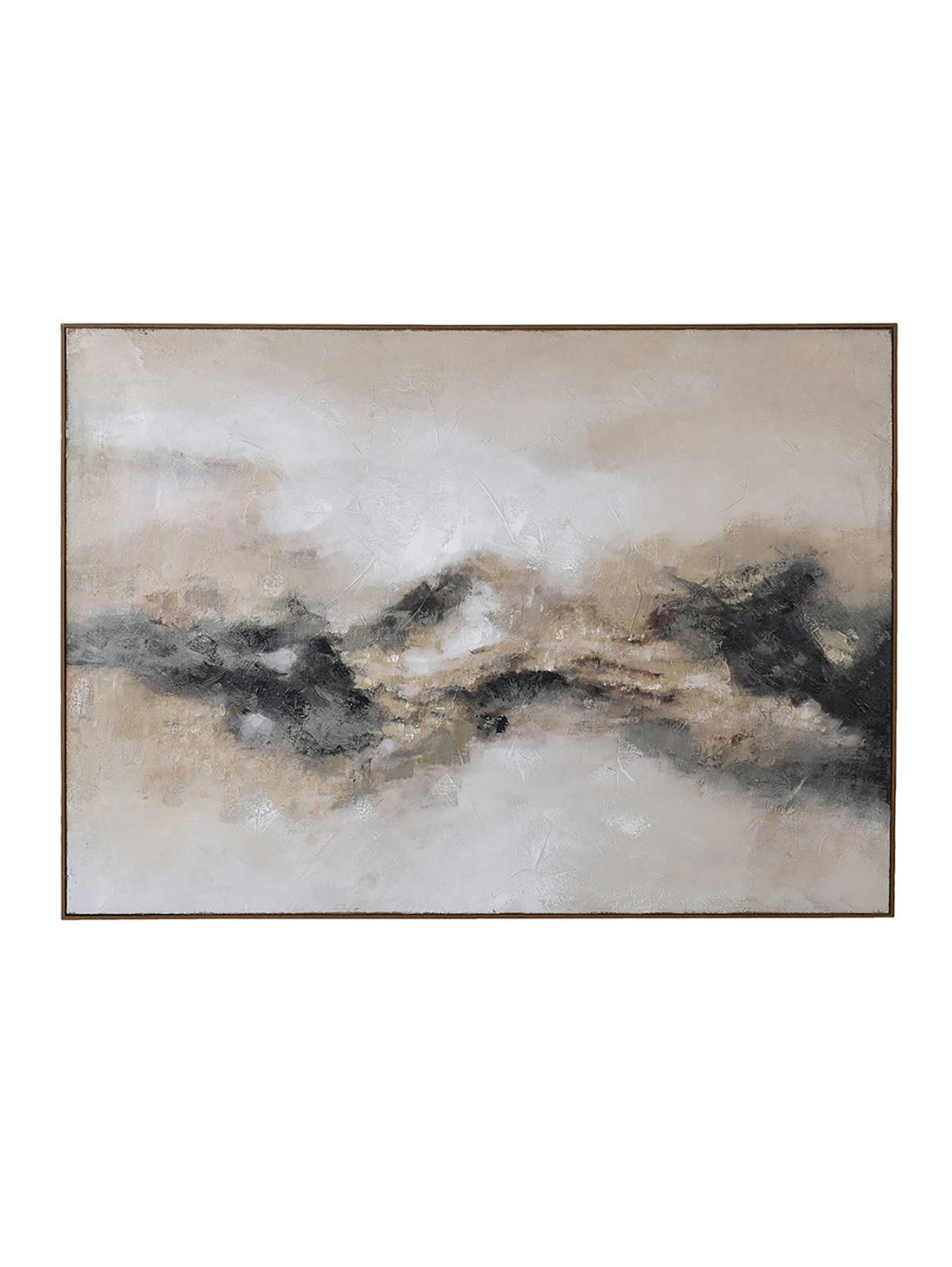 Hessiah Abstract Framed Canvas