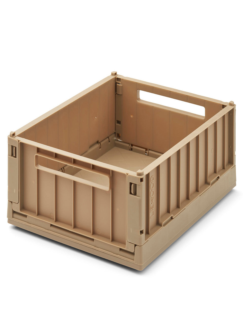 Weston Small Storage Box with Lid - Oat - 2 pack