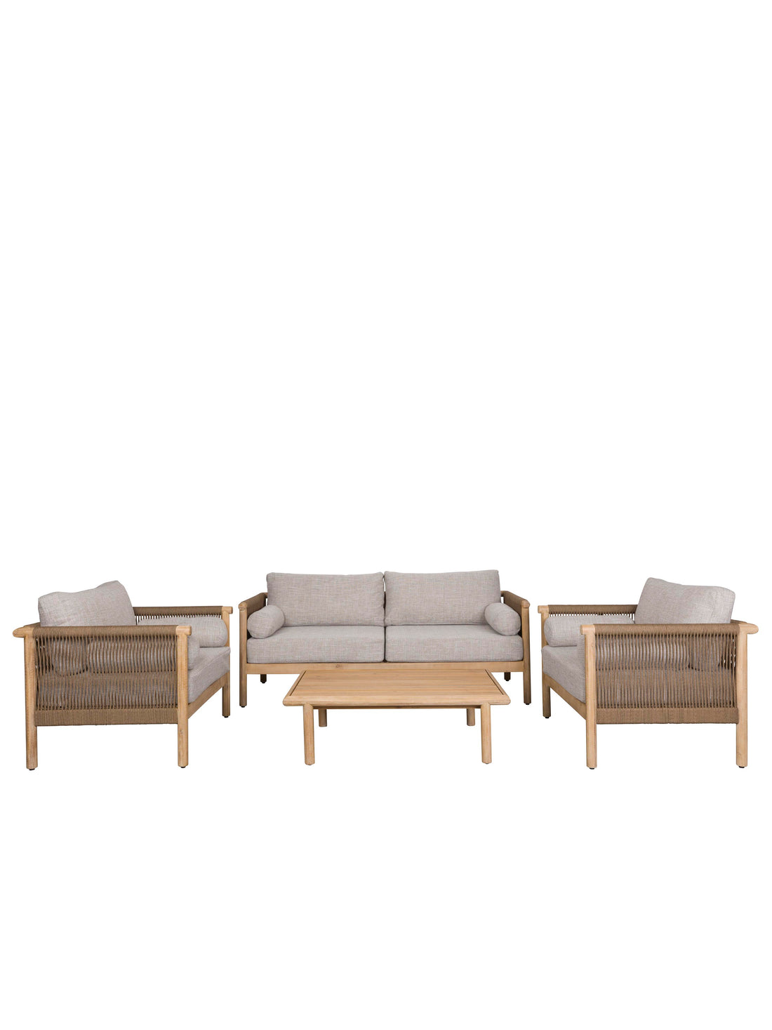 Oasis Outdoor Sofa, 2 x Chairs and Table Set