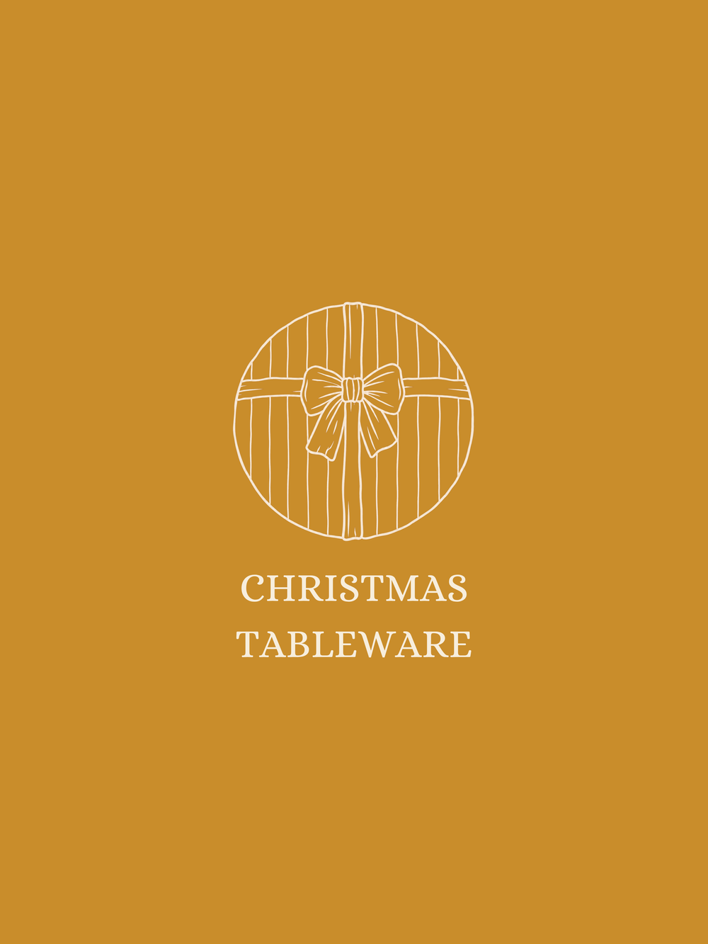 CHRISTMAS TABLEWARE 2026