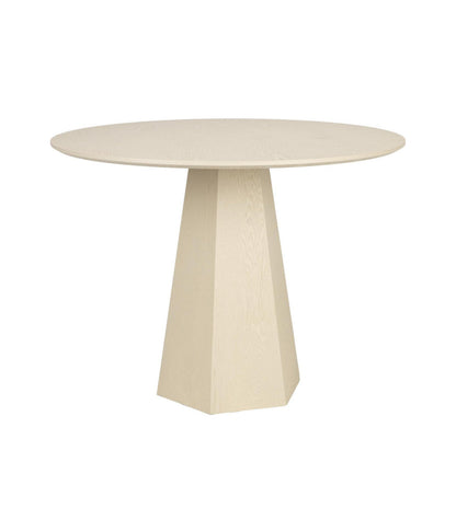 Pilar Round Dining Table - Brown Rice