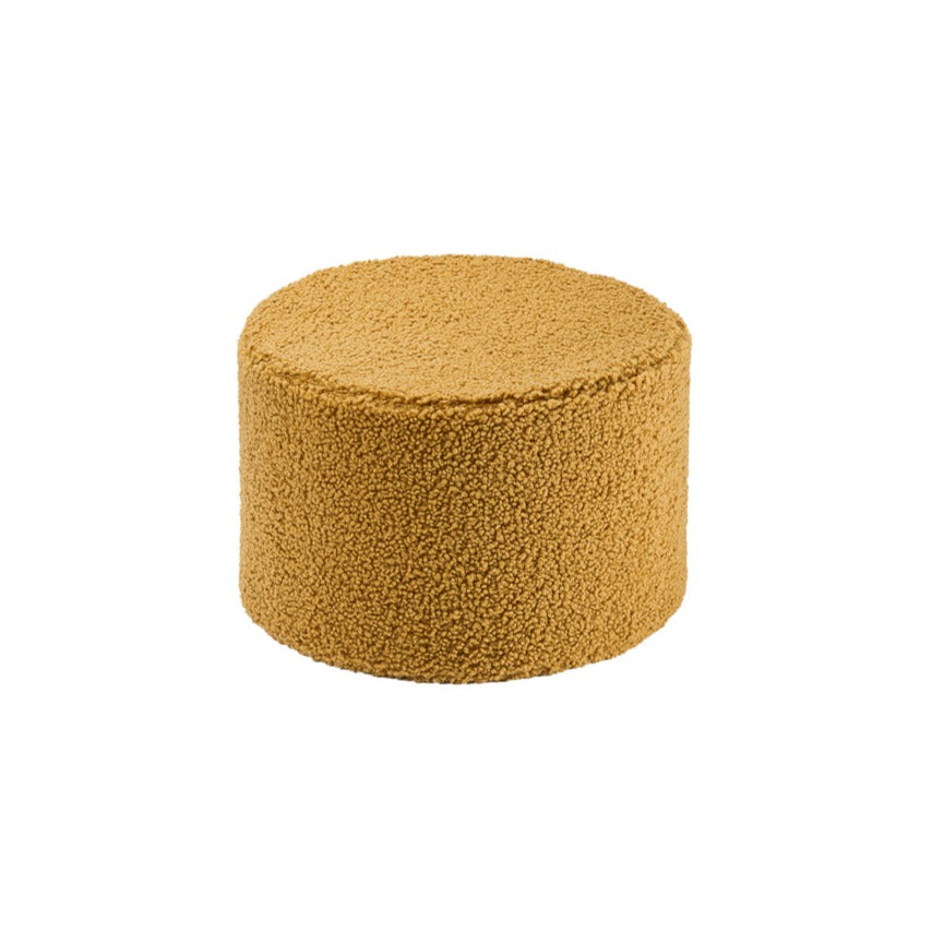 Teddy Round Pouffe - 3 Colour Options Available