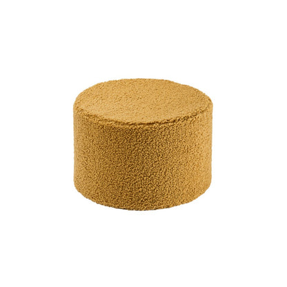 Teddy Round Pouffe - 3 Colour Options Available