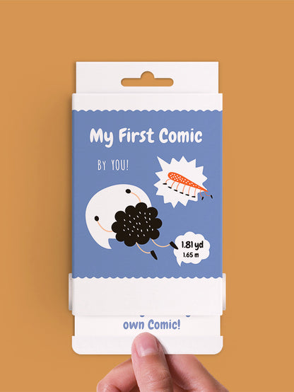 Fun Activity Book For Kids - Scrollino My First Comic
