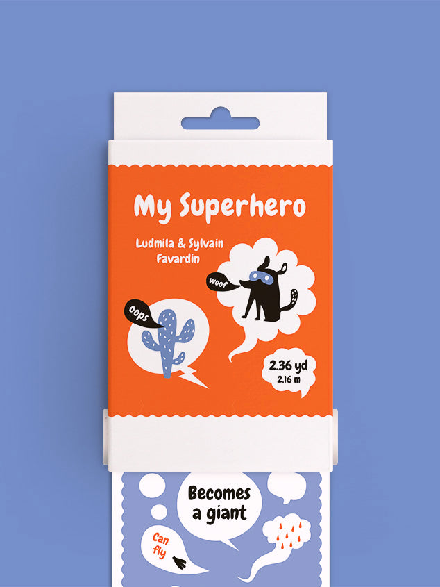 Scrollino Activity &amp; Colouring Book - My Superhero