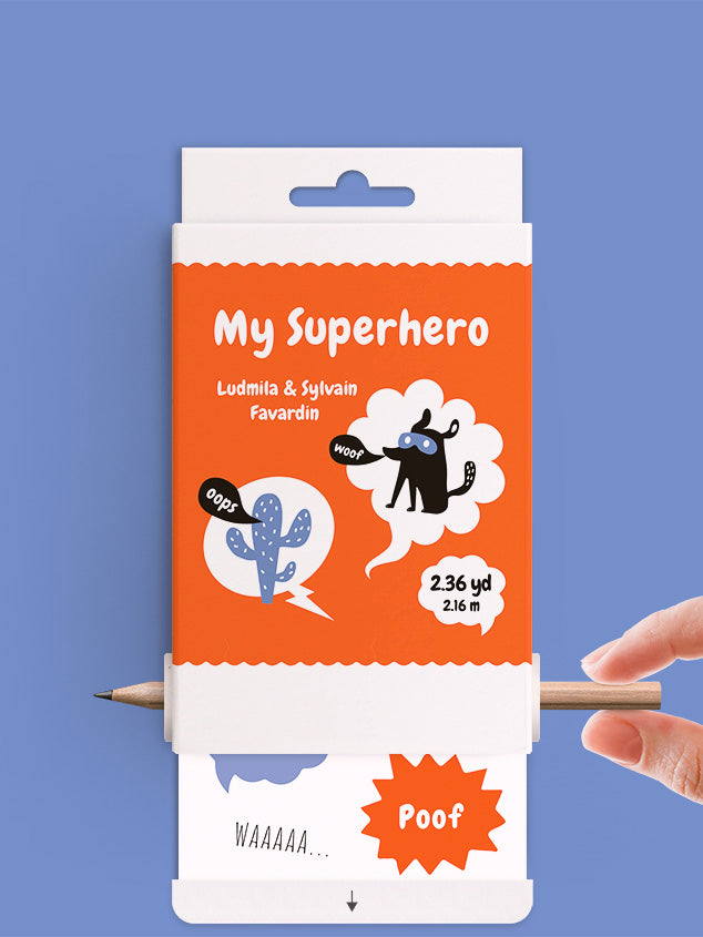 Scrollino Activity &amp; Colouring Book - My Superhero