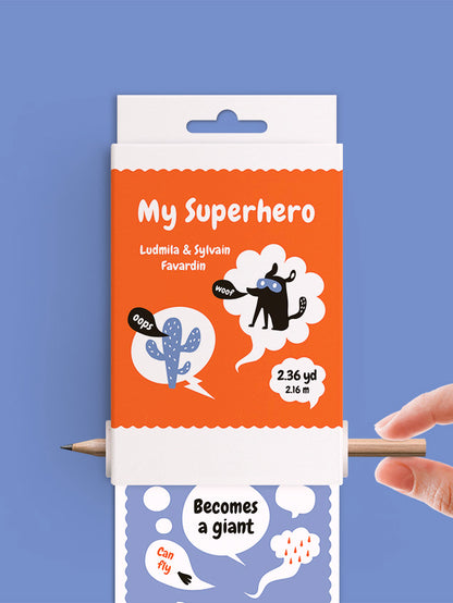 Scrollino Activity &amp; Colouring Book - My Superhero