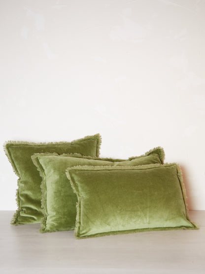 Fara Cushion - Eucalyptus Green - 3 Sizes Avaliable