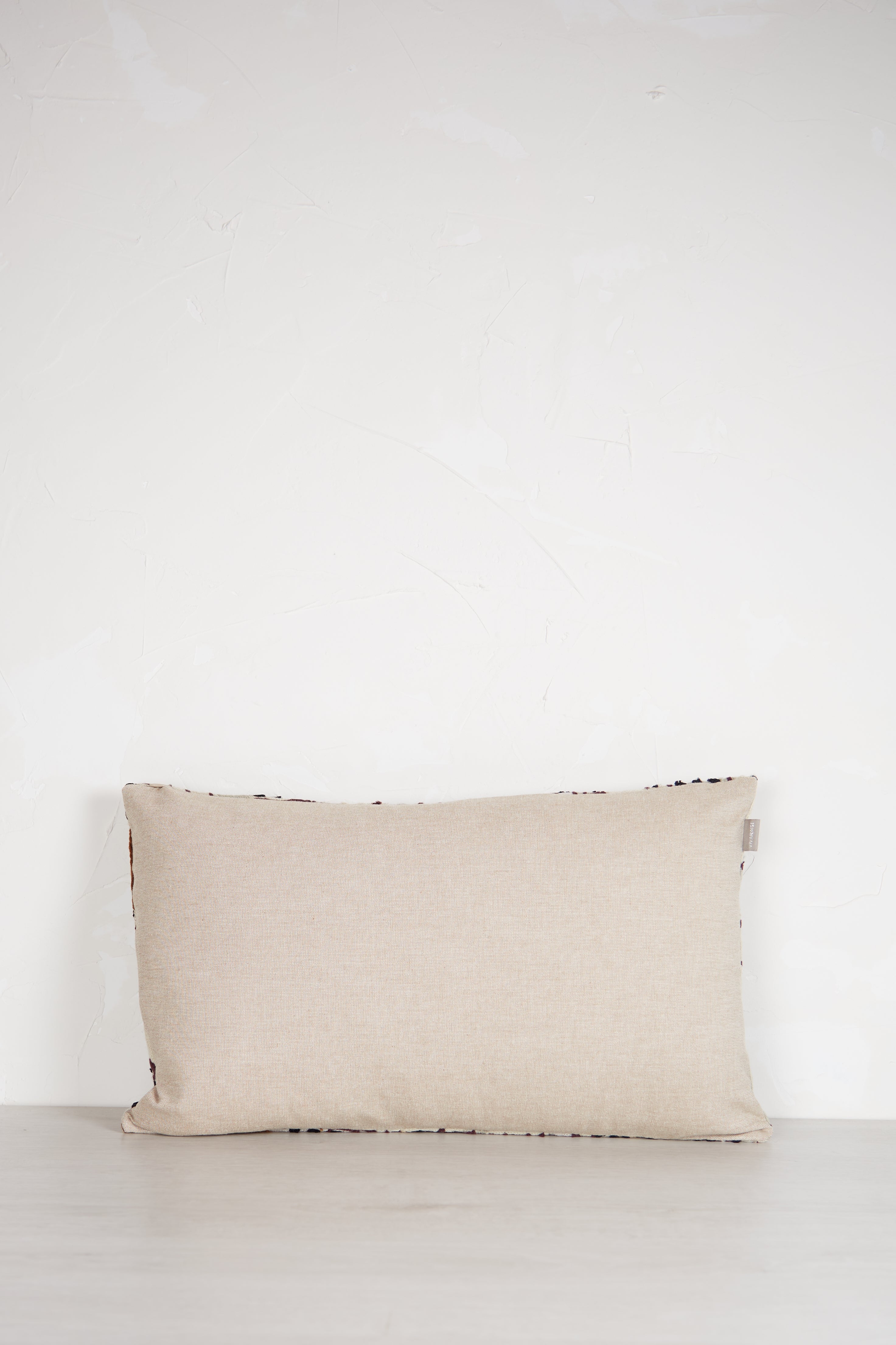 Ariane Embroidered Cushion Cover - Rouille
